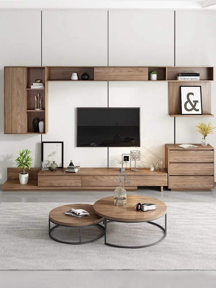 Living Room Table Set – Brown | TS34