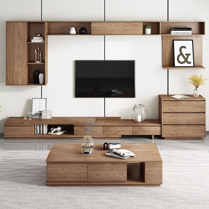 Living Room Table Set – Brown | TS35