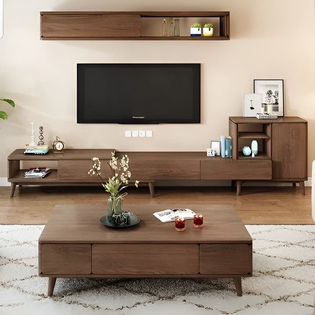 Living Room Table Set – Brown | TS42