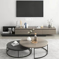 Living Room Table Set – Black and Coffee Brown | TS46