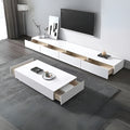 Living Room Table Set – White | TS47