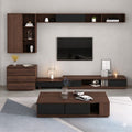 Living Room Table Set – Brown and Black | TS63