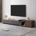 TV Unit – Brown and Black, 50 x 40 x 240 cm | TT14