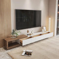 TV Unit – Brown and White, 40 x 40 x 240 cm | TT26