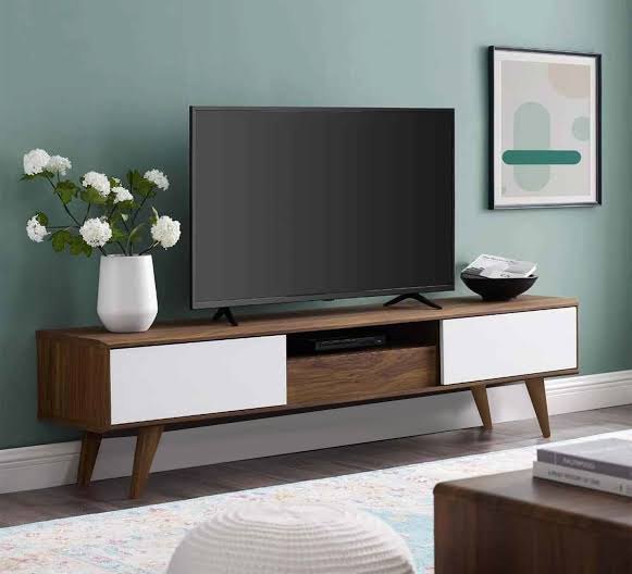 TV Unit – Brown and White, 40 x 40 x 160 cm | TT28