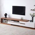 TV Unit – Brown and White, 40 x 40 x 220 cm | TT31