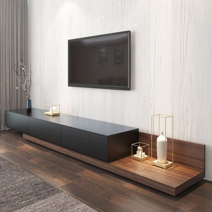 TV Unit – Brown and Black, 40 x 40 x 240 cm | TT39