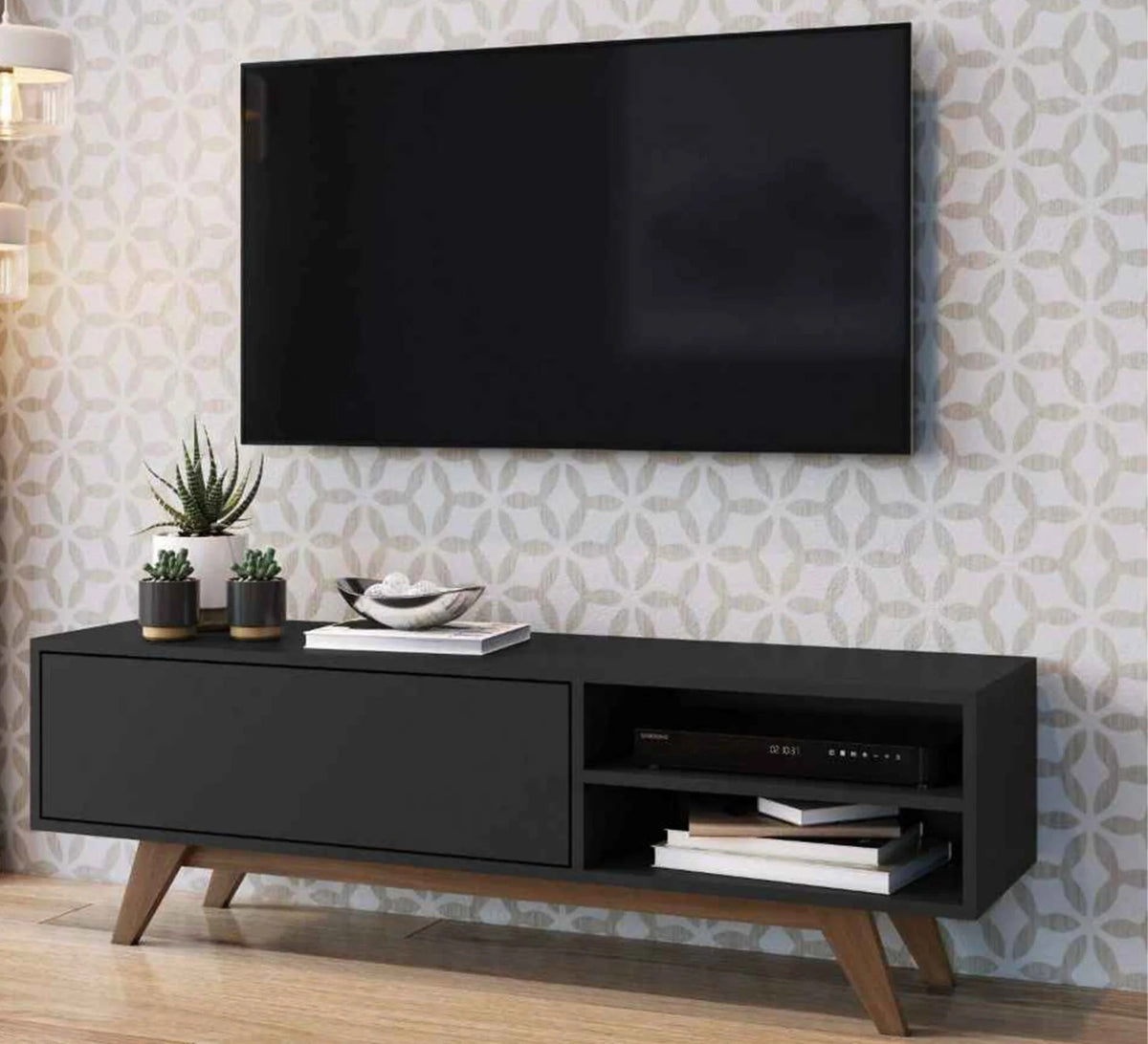 TV Unit – Black, 40 x 40 x 160 cm | TT42