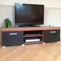 TV Unit – Brown and Black, 40 x 40 x 150 cm | TT7