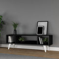 TV Unit – White and Black, 40 x 40 x 160 cm | TT8
