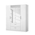 Wardrobe – White, 200 x 50 x 160 cm | WR15