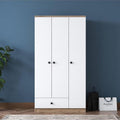 Wardrobe – White, 220 x 50 x 120 cm | WR2