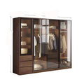 Wardrobe – Brown, 240 x 60 x 220 cm | WR38
